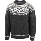 ICEWEAR Skjaldbrei&eth;ur Icelandic Pattern Wool Sweater