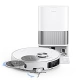 DREAME L40s Ultra Robot Vacuum and Mop, 19,000Pa Suction, Auto-Empty, Mop Self-Cleaning, 100% Detangling DuoBrush, Extending Mops and Side Brush, 1.57in Obstacle Clearing, App & Voice Control (White)
