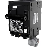 SIEMENS Q220GF Ground Fault Circuit Interrupter, 20 Amp, 2-Pole GFCI Circuit Breaker Replaces QF220A