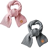 Kids Scarf Winter Neck Warmer Toddler Neck Scarf Girls Thick Scarves Boys Warm Neck Warp 2-12 Years