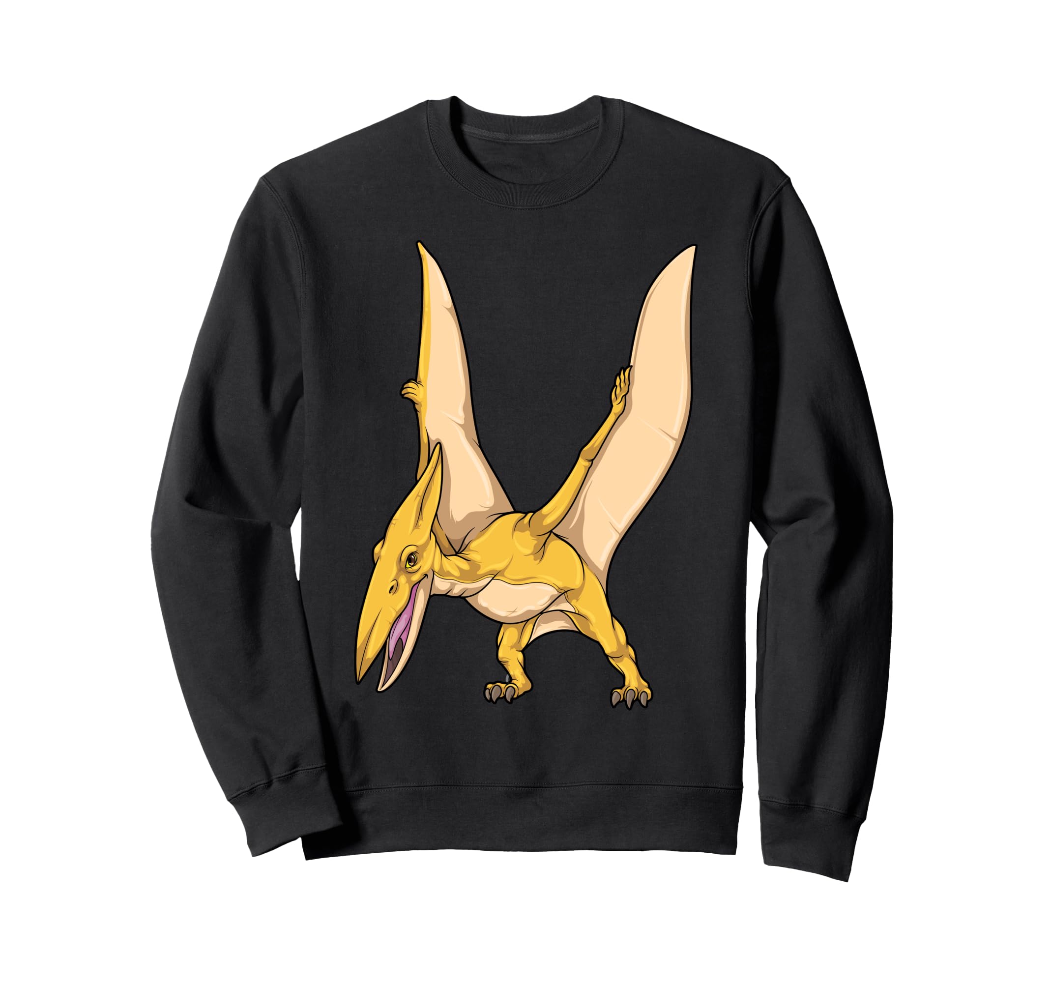 Pterodactylus Dinosaur Prehistoric Pterosaur Flying Reptile Sweatshirt