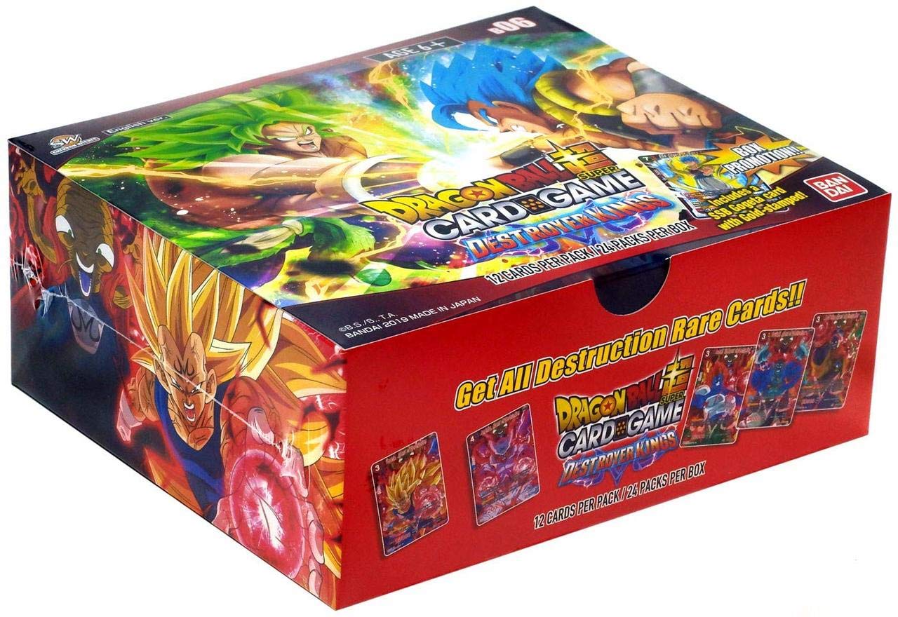 Bandai DragonBall Super Card Game - Booster Display 6 Face The Destroyer (24 Packs) - English