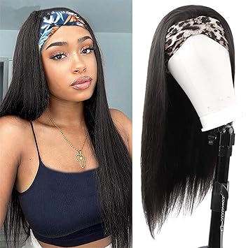 Amazon Co Jp 女性用ヘアピース ロングストレートヘア ナチュラルセクシーレディースヘアセットウィッグバンドヘアバンド ロング フルウィッグ スポーツ アウトドア