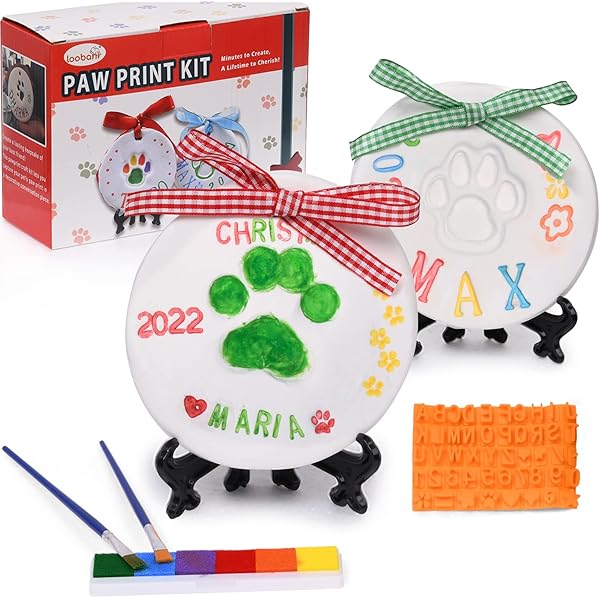 crayola pets 10pc paw print keepsake craft kit