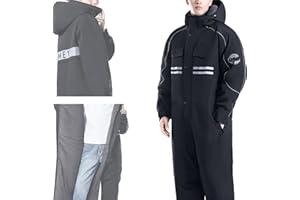 GENERIC Extreme Cold Weather Suit For Men,Winter Outdoor Riding Insulated Full-Body Suit,Overoles Para Hombres De Trabajo Frio