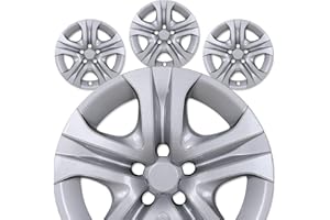 AUTOFREE 17” Wheel Rim Cover for Toyota RAV4 2013-2018,Snap on Design Hubcaps Compatible with Steel Wheels,PP Protection Hub 