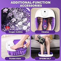 Foot Spa Bath Massager with Heat [2025