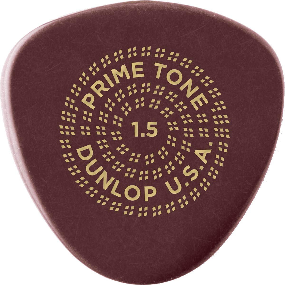Dunlop Primetone Semi-Round 1.5mm Sculpted Plectra (Smooth) - 3 Pack