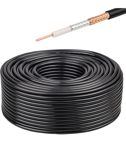 Amazon.com: XRDS -RF RG213 Coaxial Cable 50FT, 50 Ohm Low