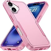 Hsefo Designed for iPhone 16 Plus Case, Heavy Duty Protection Shockproof Anti-Scratch Cover Phone Case for iPhone 16 Plus 6.7 inch Pink