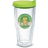 Tervis Dr. Seuss™ - Lorax Made in USA Double Walled Insulated Tumbler Travel Cup Keeps Drinks Cold & Hot, 24oz, Plant a Tree