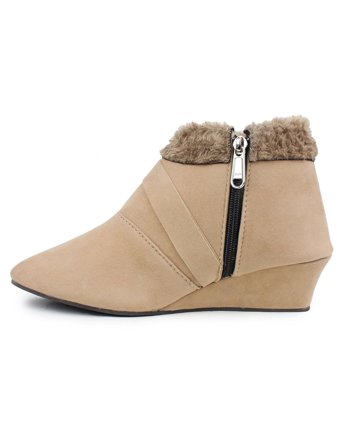 a&s stylish & fashionable suede ankle boot's for women