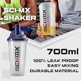 SCI-MX Protein Shaker Bottle 700ml 100% Leak Proof Easy Mixing view 2