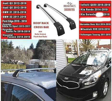 Brightlines Jeep Cherokee Roof Rack Crossbars 2014 2021 Jeep Cherokee Roof Rack Jeep Cherokee Jeep