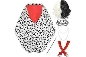 QAQ-COSPLAY Women's Halloween Cosplay Costume Cape with Accessory Set for Themed Parties Dress Up