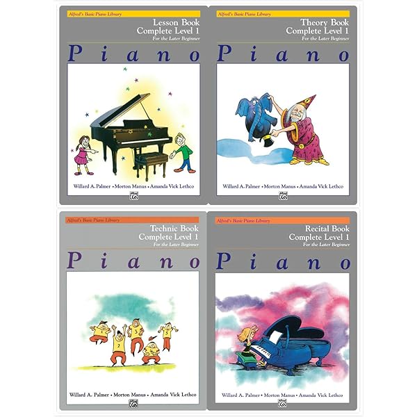 Alfred's Basic Piano Library: Complete Level 1 For the Later