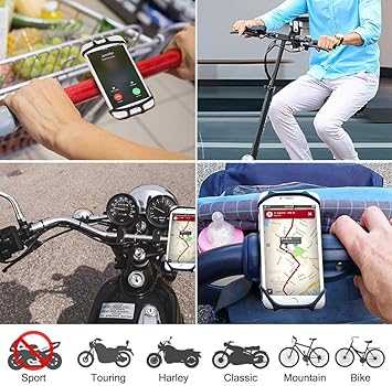 sport bike cell phone mount