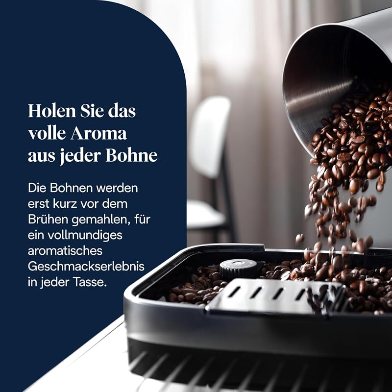 Magnifica Evo - Kaffeevollautomat 7 Getränke Silber-Schwarz — Foto 3 von 8
