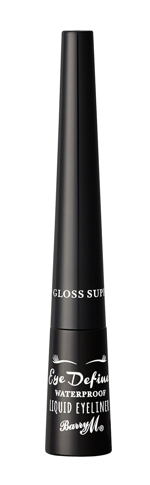 Barry M Cosmetics Eye Define Longlasting Liquid Eyeliner, Super Gloss Black