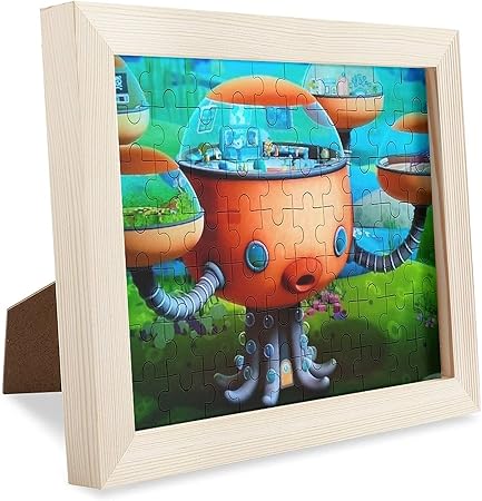Amazon ジグソーフォトフレーム オクトノーツ1 大人の子供の教育ジグソーパズル 寮の部屋のテーブルの装飾木製のフォトフレームのパズルの装飾 手作りのアートワーク家族のレジャーとエンターテイメントギフトの贈与 フォトフレーム 通販