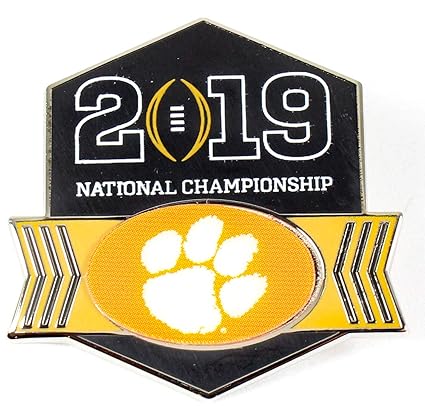 Clemson Tigers 2019 Bcs National Champions Pin