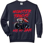 Monster Trucks Are My Jam Comfort Colors Adult Sweatshirt