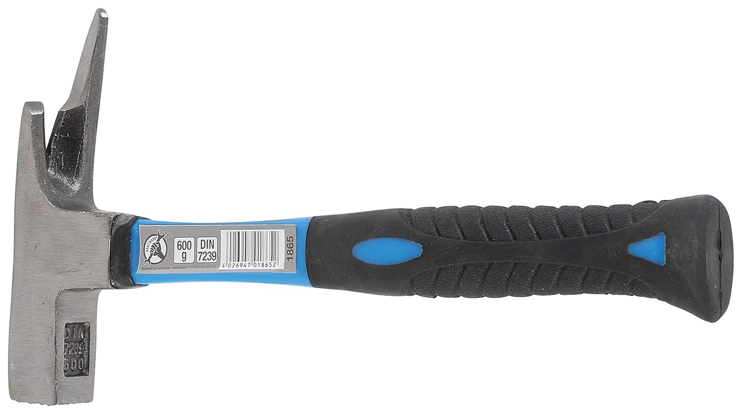 BGS 1865 Roofing Hammer with Fibreglass Handle, Silver/Black/Blue, 600 g Amazon.co.uk DIY & Tools