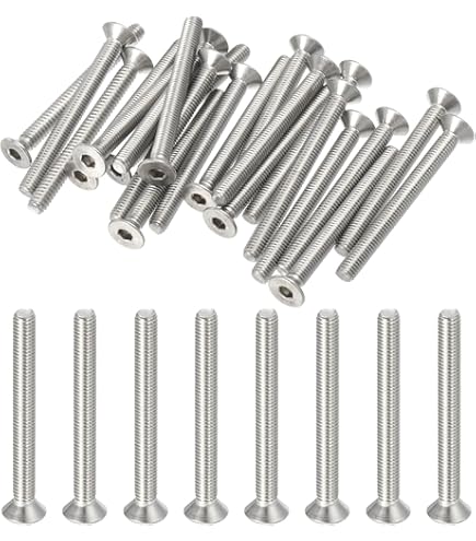 Prime-Line #10-32 X 1-1/4 In. Phillips Drive Flat Head Machine Screws 25 Pack 9001166 - Foto 7