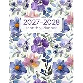2027-2028 Monthly Planner: 2 Year From January 2027 To December 2028
