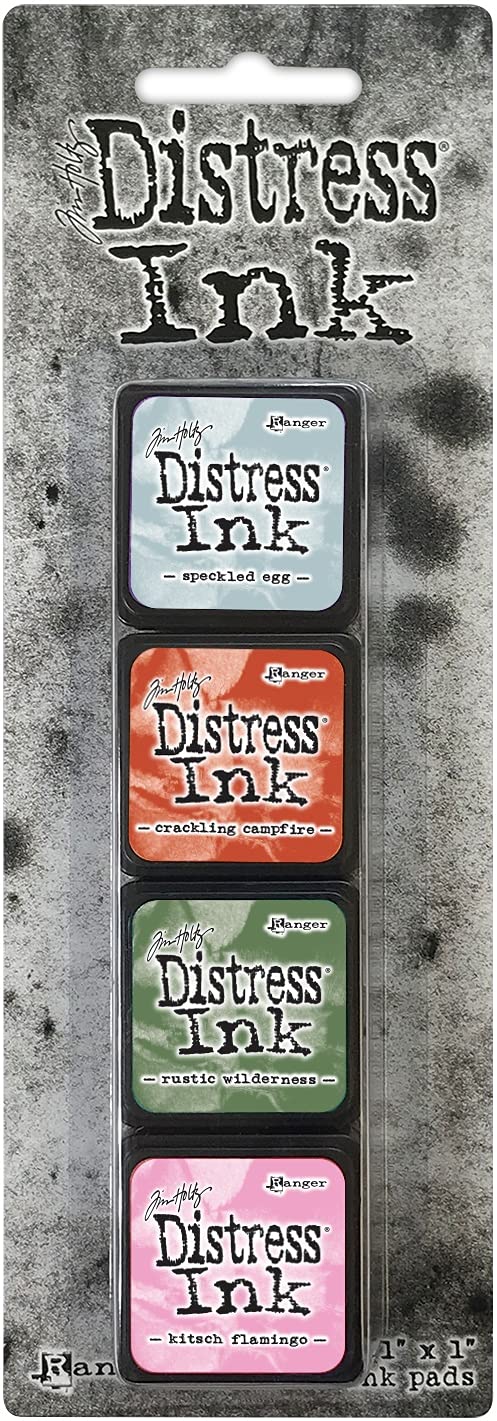 Ranger Tim Holtz-Distress Mini Ink-Kit 16, Various, 1 x 1 inches, TDPK76339