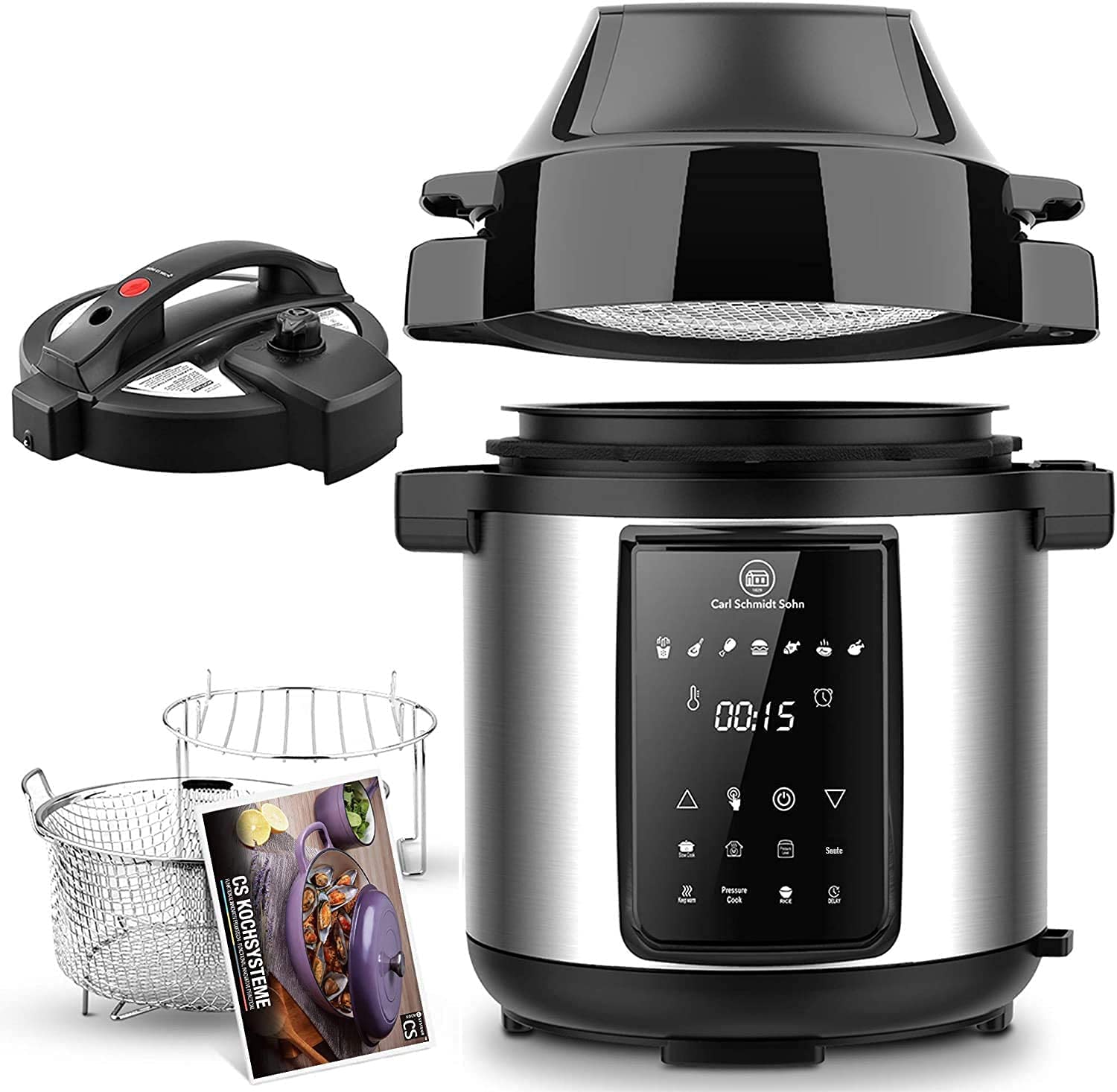 Mua CSS 6Qt Pressure Cooker & Air Fryer Combos - All-in-One Multi ...