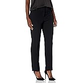Kasper Womens Stretch Slim-Leg Pant