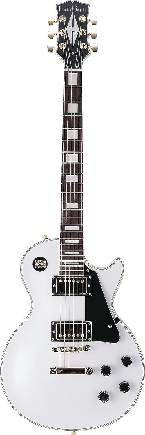 PhotoGenic photogenic electric guitar Les Paul custom type LP300 / WH
