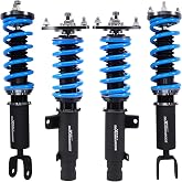 maXpeedingrods T6 Upgraded Coilovers for Honda Accord 2013-2017 | for Acura TLX UB1 UB2 2015-2020, 24 Levels Damper Adjustable Shock Absorber, Height Adjustable Lowering Kits, Blue