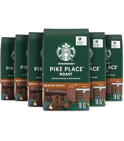 Amazon.com: Starbucks Pike Place Roast Ground Coffee, Pike Place