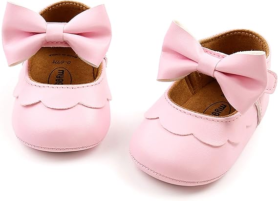 Amazon Co Jp ベビープリンセスシューズ ベビーシューズ 赤ちゃん 靴 ルームシューズ ファーストシューズ ドレスシューズ 出産祝い プレゼント 0 18ヶ月幼児 女の子ベビーシューズ 服 ファッション小物