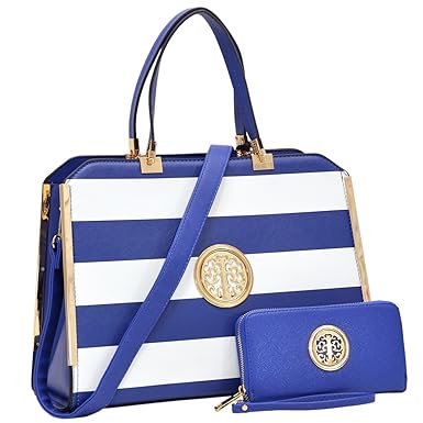 Marco M. Kelly MMK Collection Designer women Handbag with Matching wallet Set~ Fashion Tote purse~Large Top handle purse~Perfect Satchel handbag Set(6900w)