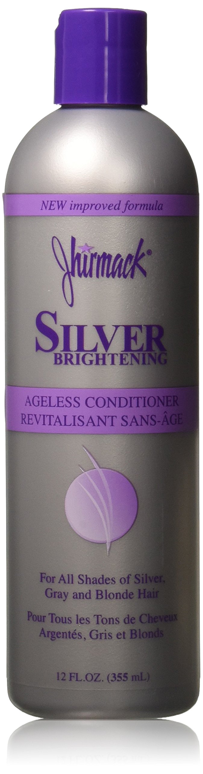 Jhirmack Hask Conditioner Silver Plus Ageless, 12 Ounce
