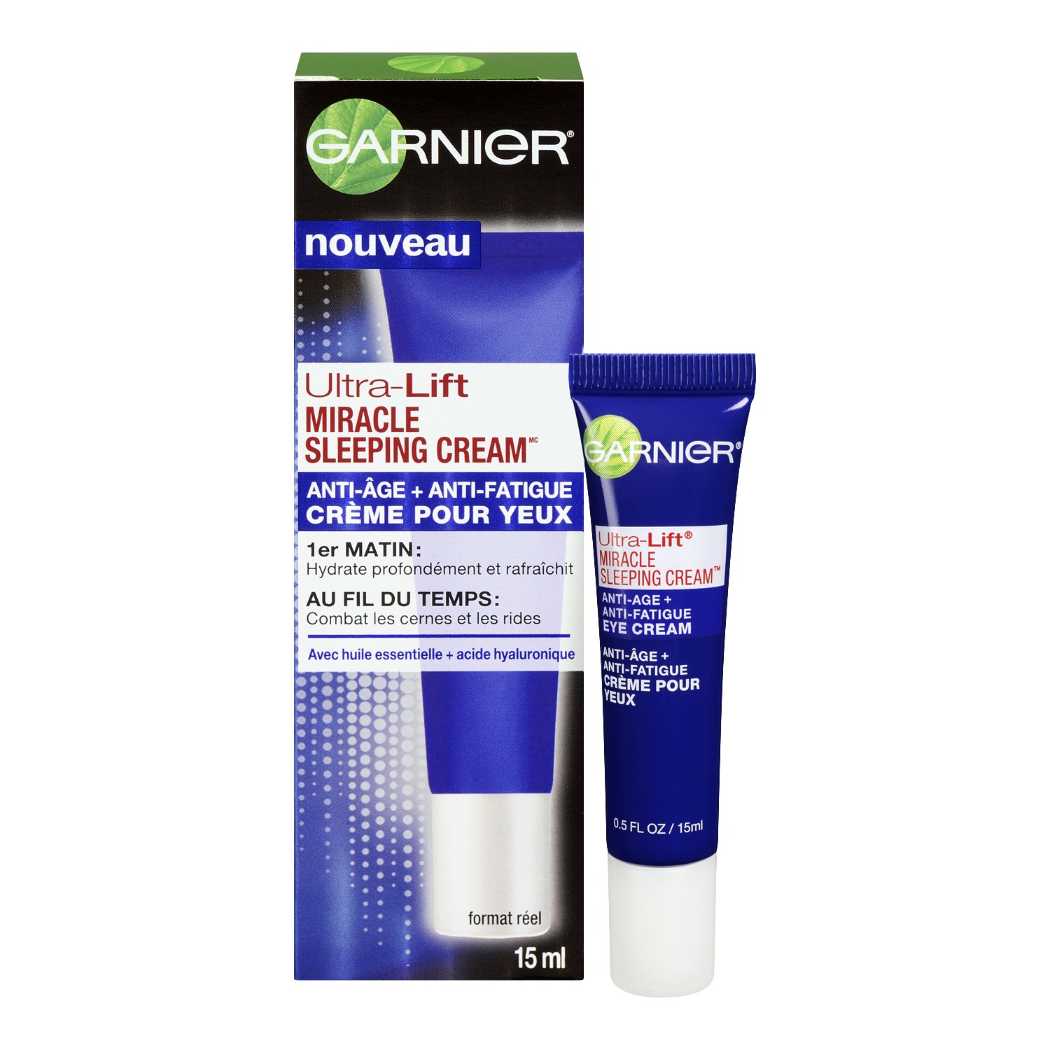 Garnier UltraLift Miracle Sleeping Cream AntiAge + AntiFatigue Eye