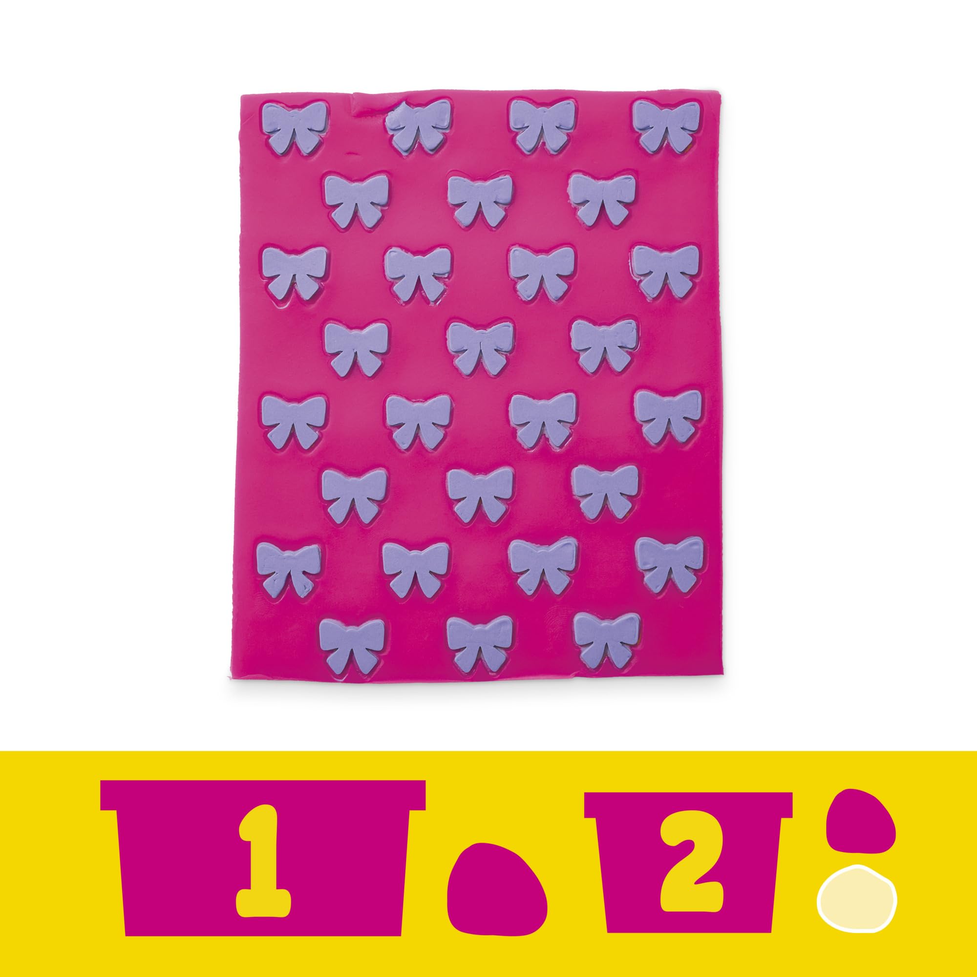 Play-Doh Barbie Ruffles and Bows Set, Make Doll Clothes with Modeling Compound & 9 Fashion Accessories, Arts & Crafts for Girls & Boys, Kids, 5+