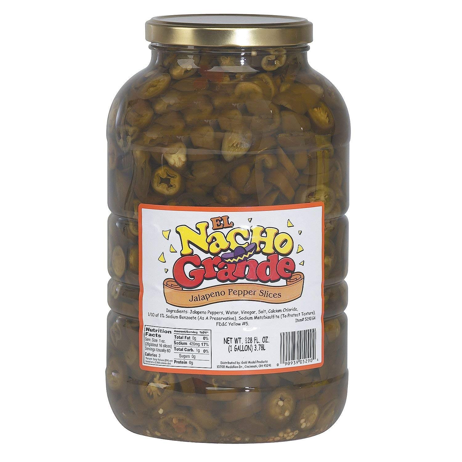 Product of Gold Medal El Nacho Grande Jalapenos Slices (1