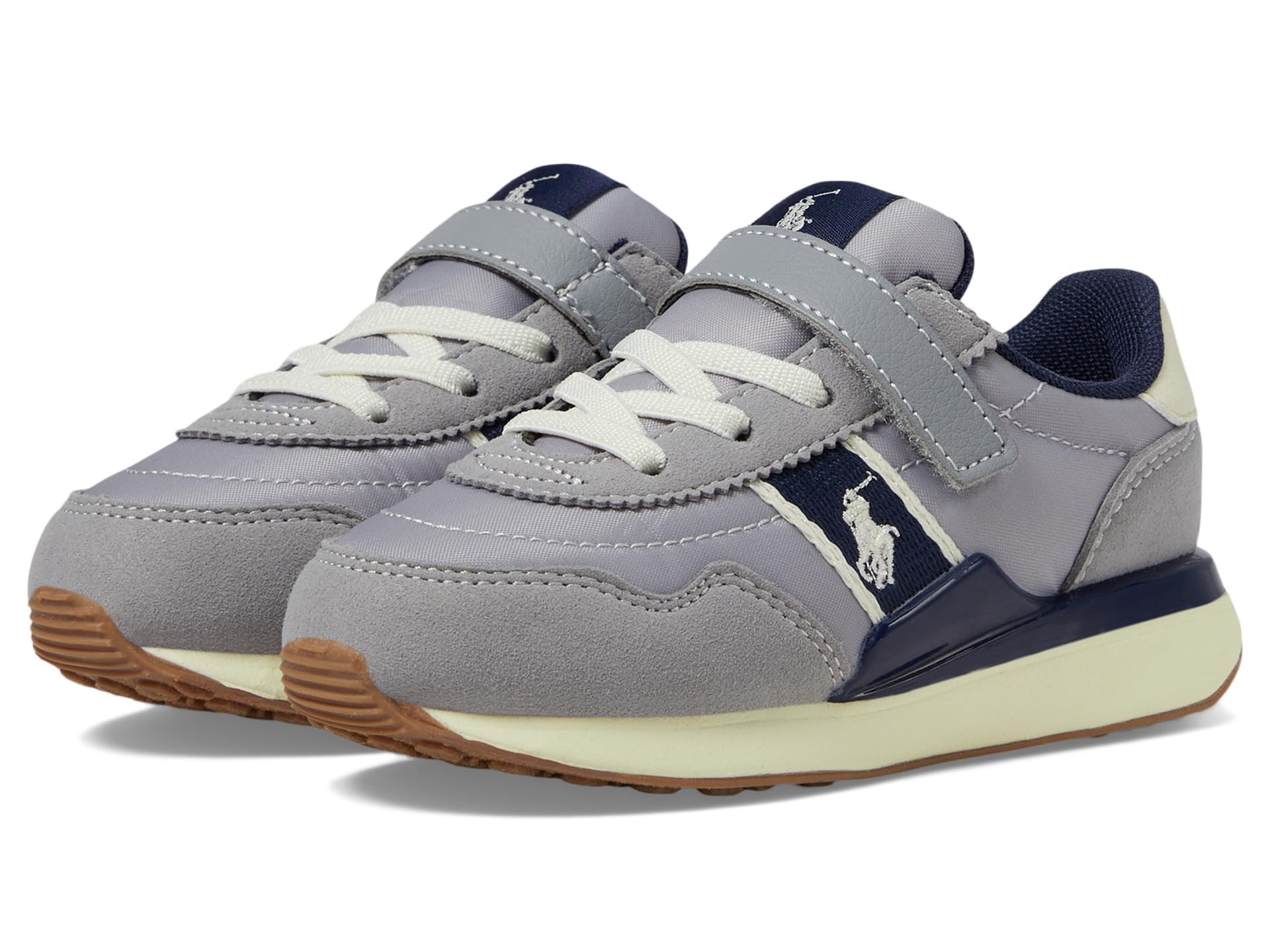 Photo 1 of Polo Ralph Lauren Unisex Kid's Train 89 Sport PS (Toddler) Grey/Navy 9 Medium