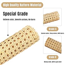 Sukh Cane Webbing Roll Rattan - 3.3 Feet Caning