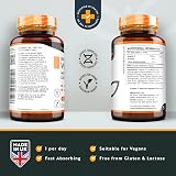 Nutravita Vitamin C 1000mg 360 Tablets 2 Bottles Vegan Bioflavonoids Rosehip UK view 3