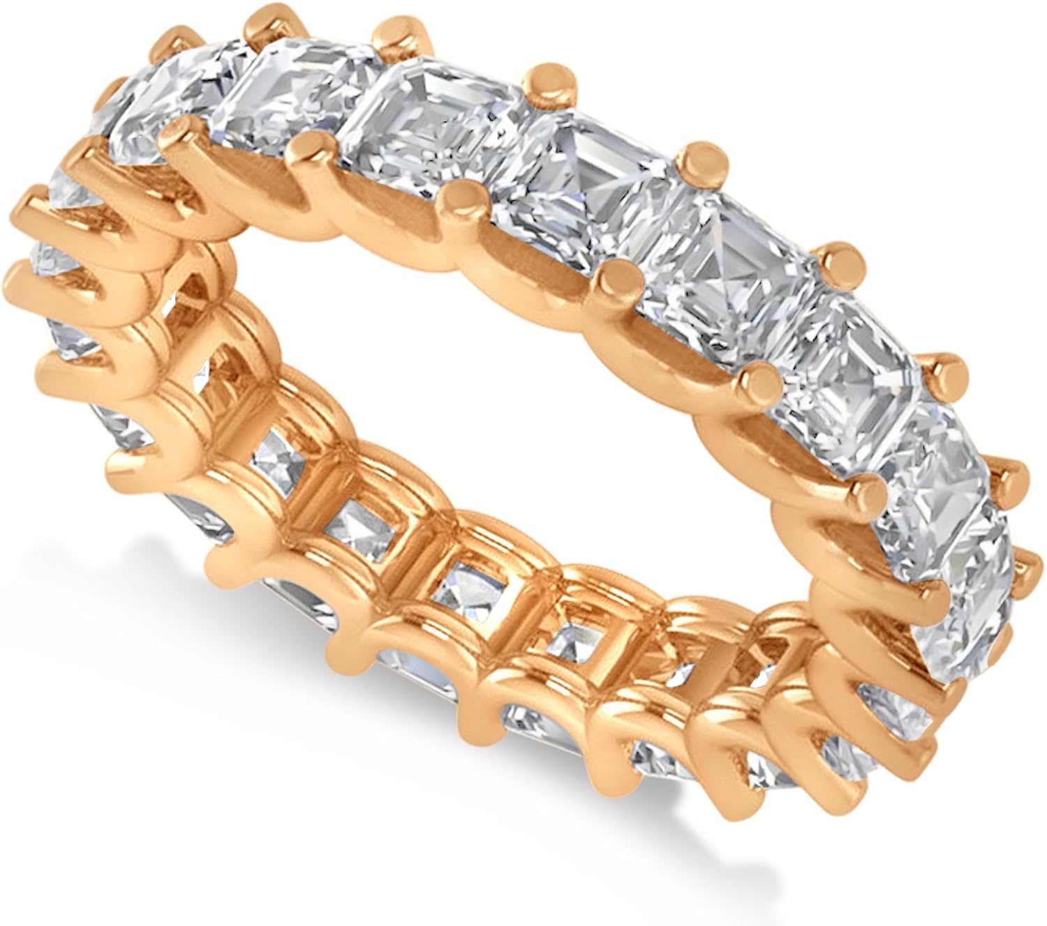 Download Amazon Com Allurez Radiant Cut Diamond Eternity Wedding Band Ring For Android Wallpaper Amazon Com Allurez Radiant Cut Diamond Eternity Wedding Band Ring Free