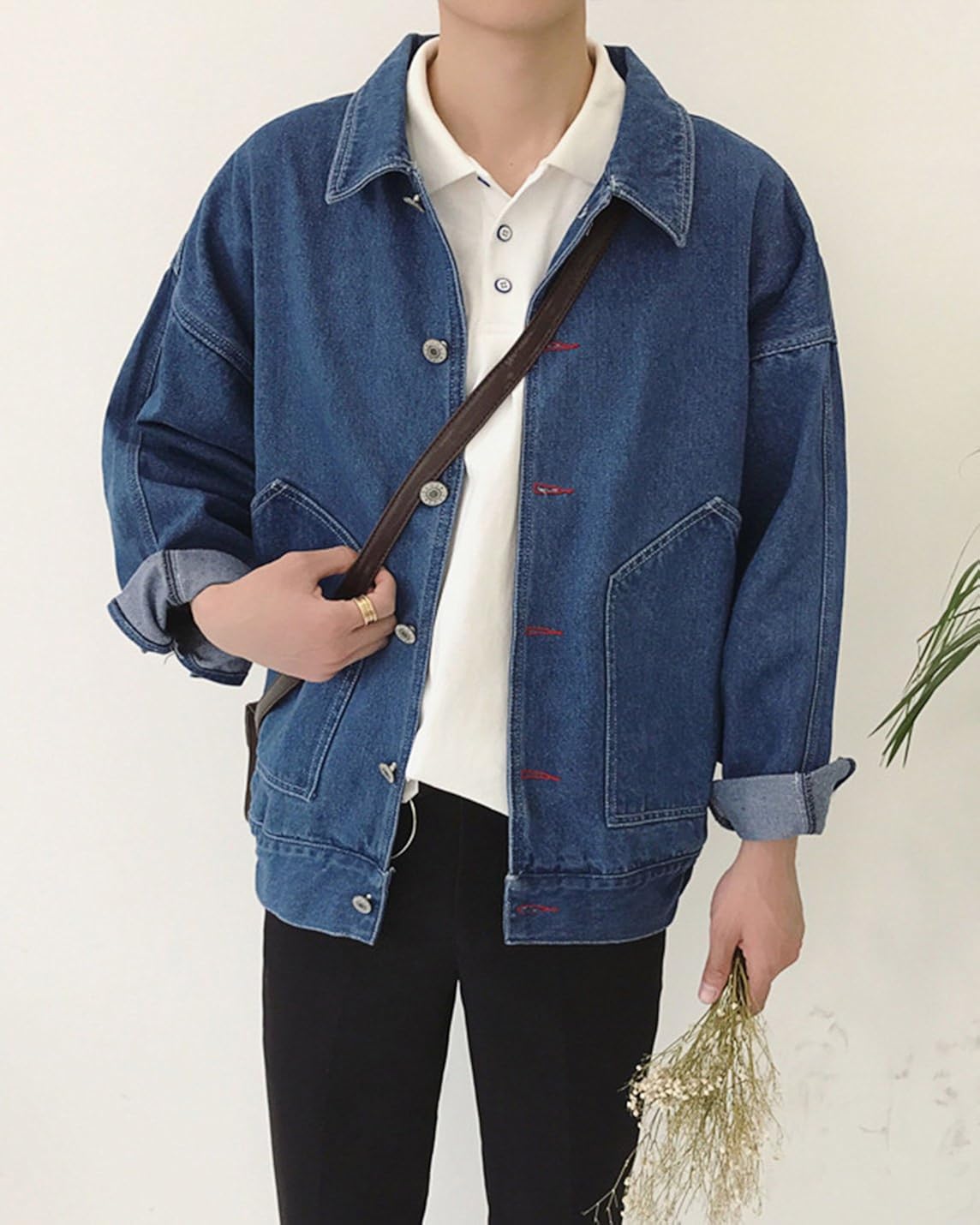 batwing denim jacket
