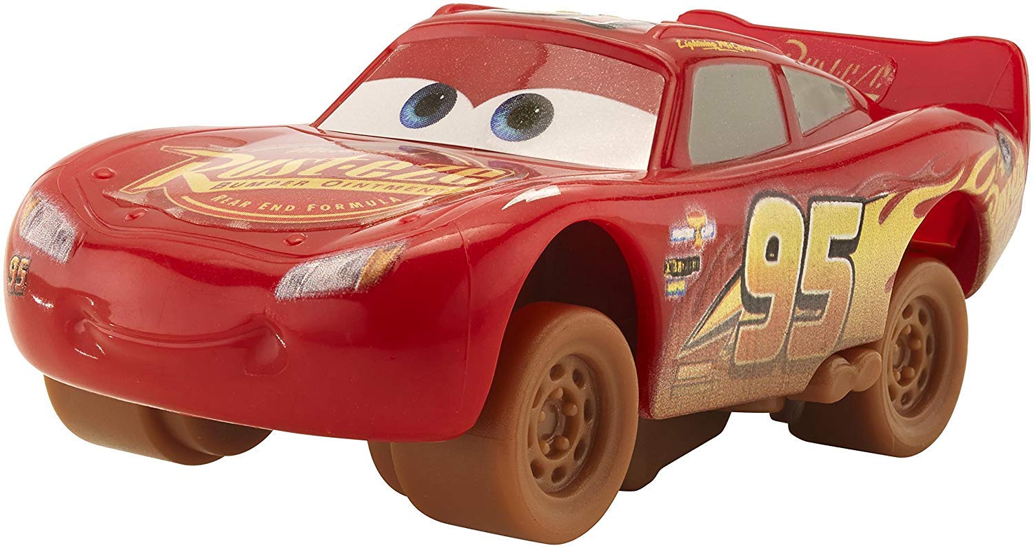 Disney Cars DYB04 "Cars 3 Crazy 8 Crashers Lightning Mcqueen" Vehicle Toy