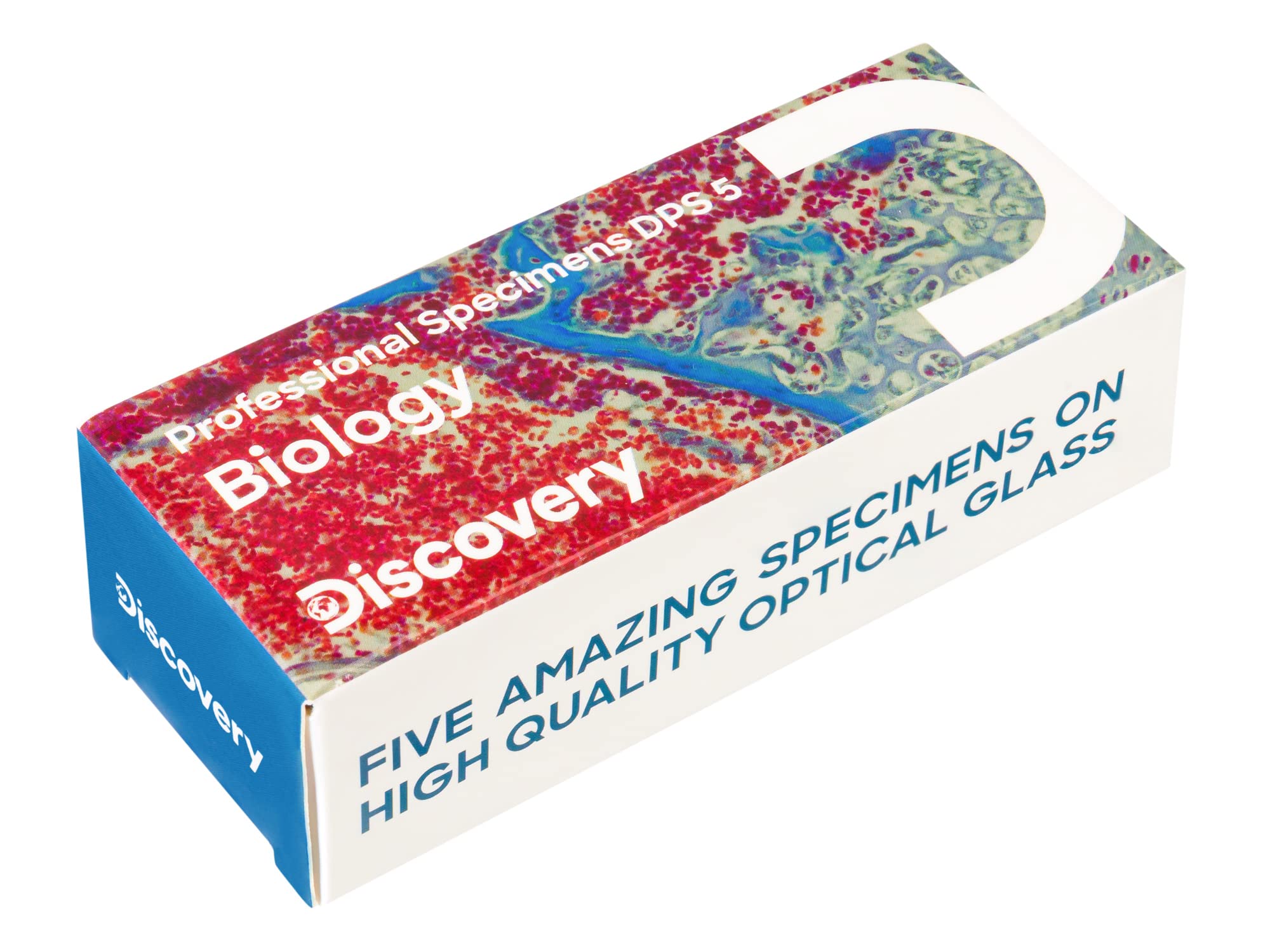 Discovery Prof Specimens DPS 5. “Biology” – Prepared Educational Microscope Slides Set for Studies in Botany and Mycology