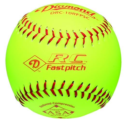 Diamond 10Inch Reduced Compression Fastpitch Softball