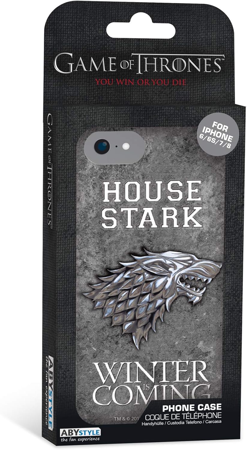 Abystyle Game Of Thrones Phone Case Stark For Iphone 6 Iphone 6s Iphone 7 Iphone 8 Amazon Co Uk Electronics